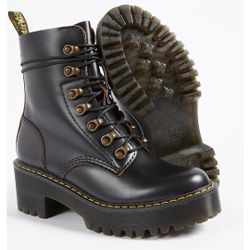 Dr. Martens Women's Leona Heeled Boot 