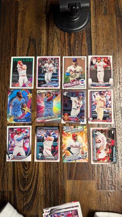 Bryce Harper Baseball Card Lot – Topps Chrome Stars of MLB Phillies