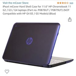 Chromebook Case HP 11.6” Blue