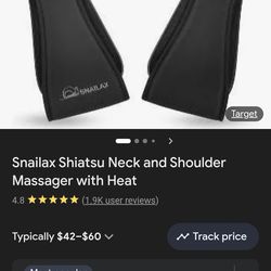 Snaillax deep tissue massager w heat option