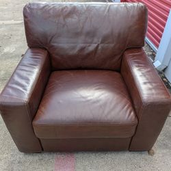 Sofa And Chair Genuine Leather 