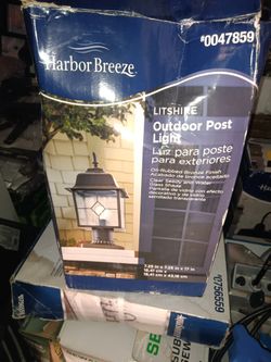 Outdoor Post Light.  New 