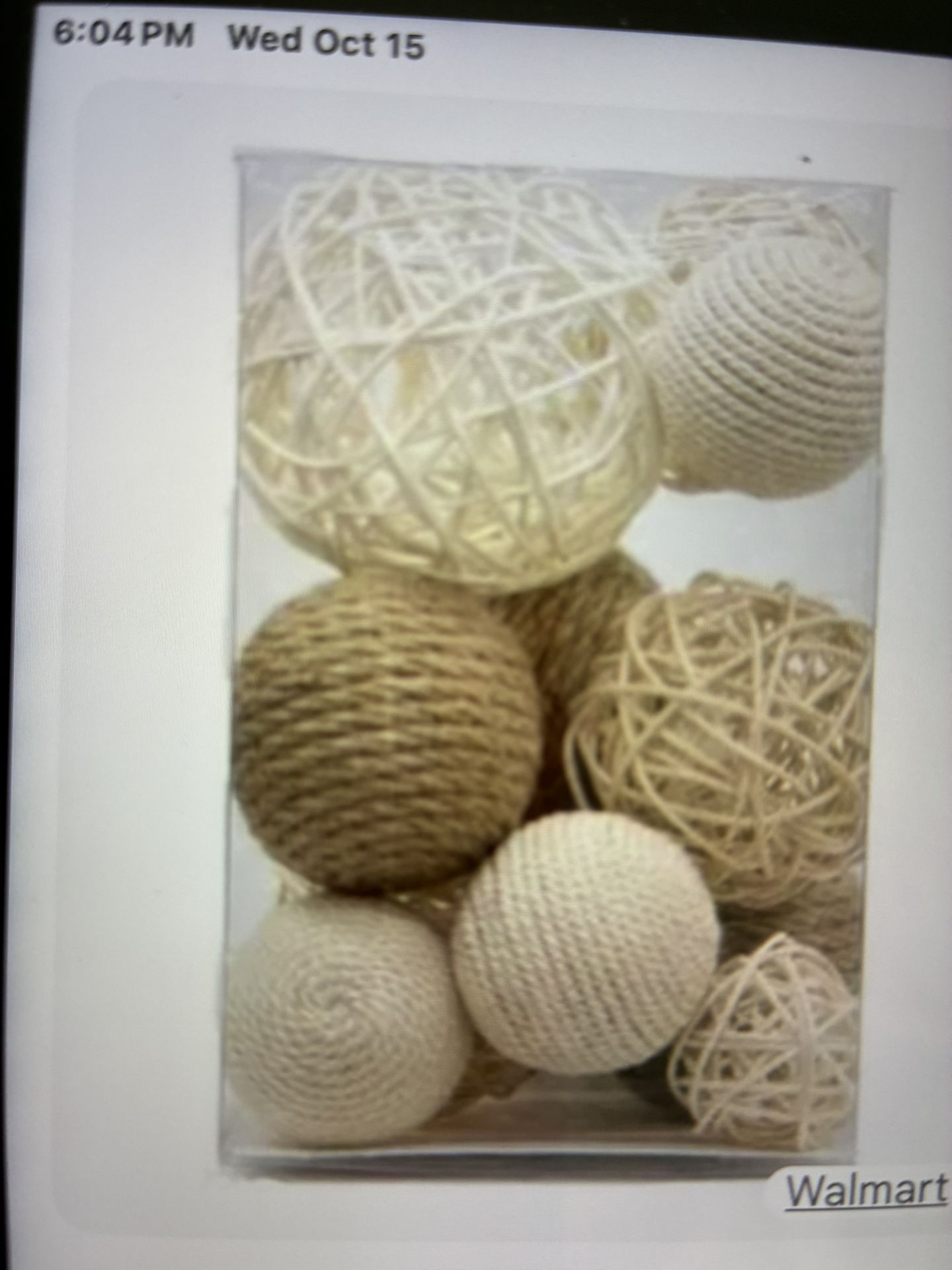 Reduced 50%. 20 Decorative Balls.