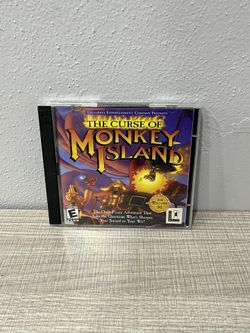 The Curse of Monkey Island (PC, 1997) 2-Disc Set Lucas Arts Windows 95 Vintage