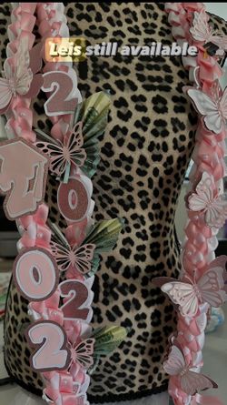 Letters, Butterfly’s, Numbers Or Pictures For Leis