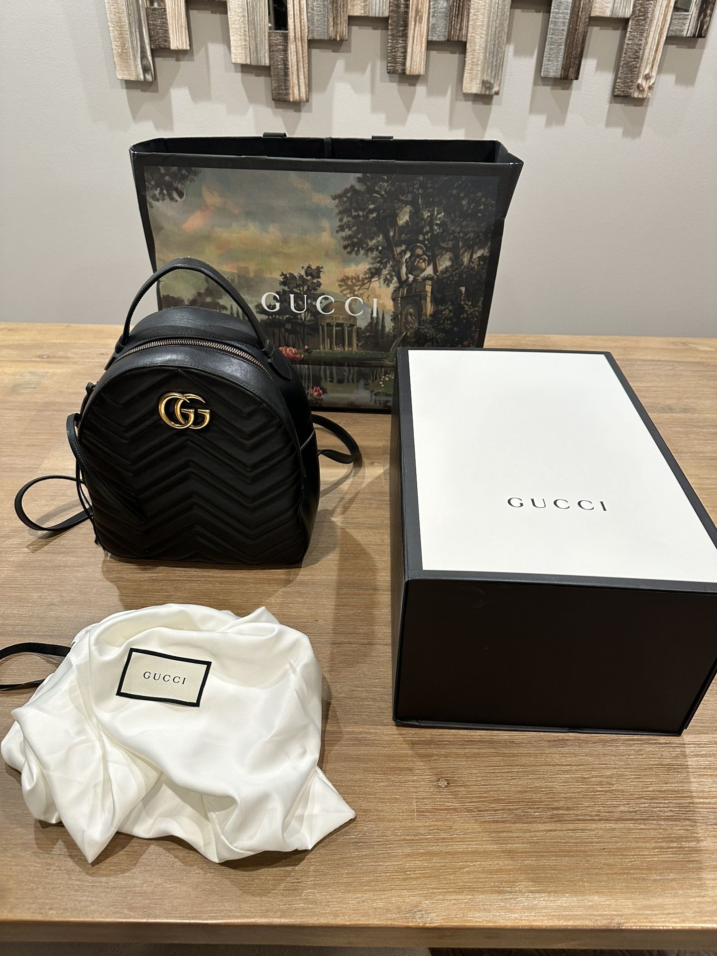 GUCCI Backpack In Mint Conditions