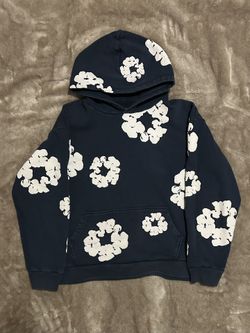 Navy Blue Denim Tears Hoodie