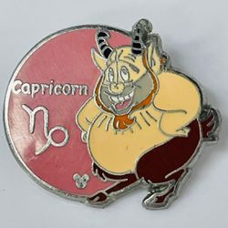 Disney Hercules Phil Zodiac Sign Capricorn Hidden Mickey Pin Trading