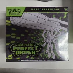 Pokémon Mega Evolution Perfect Order ETb 