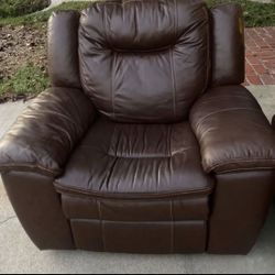 Recliner Chair, Leather