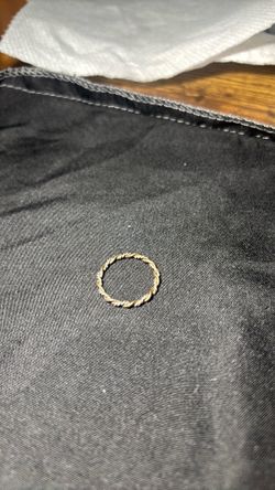 14k gold, size 6.5 + ring