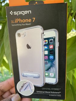 IPhone 7-8-SE spigen crystal hybrid case