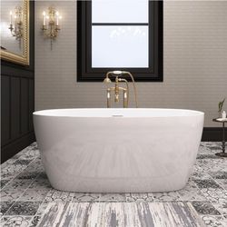 New In Box! Yinzanw 59" Free Standing Tub