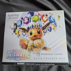 Prismatic Evolutions Etb Pokemon Center 