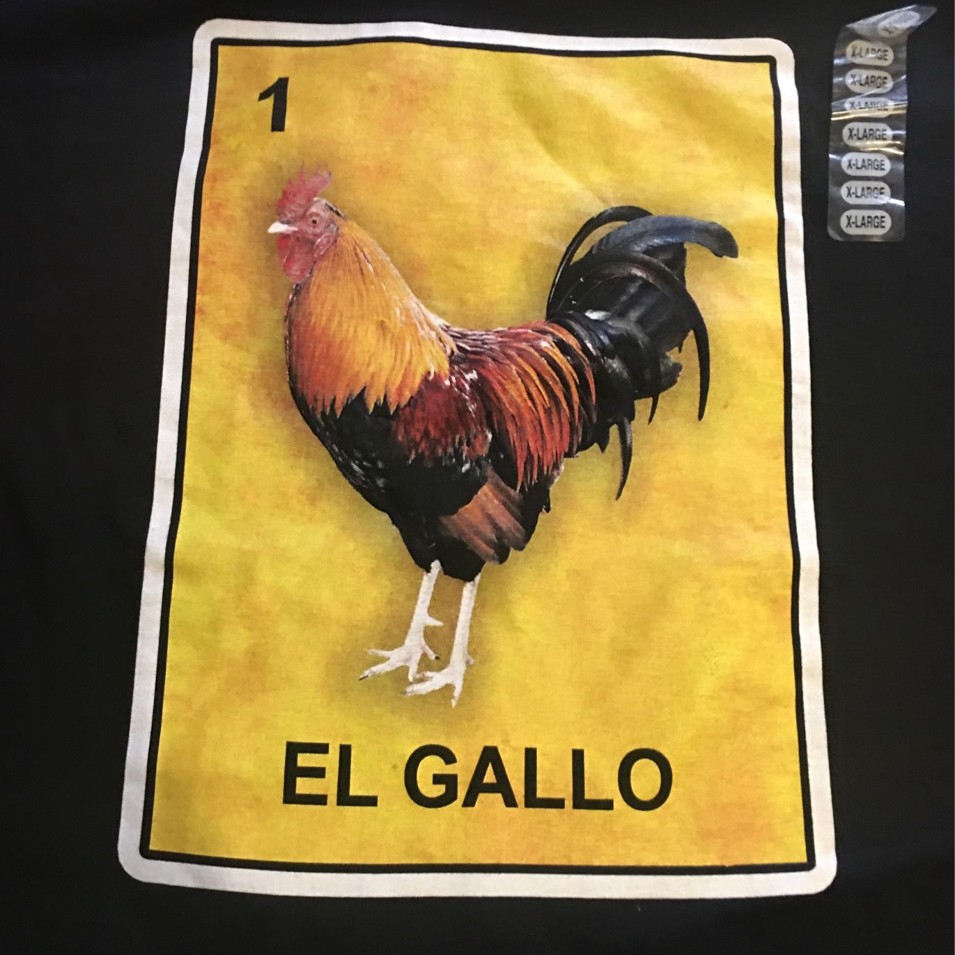 Loteria El Gallo Shirt XL