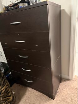 Four dresser drawers