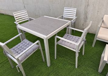 Patio table set