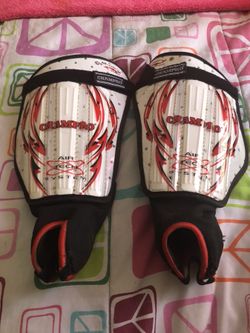 Shin guards for soccer