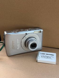 Canon PowerShot SD630 Digital Elph Silver Y2K Zoom Digital Camera