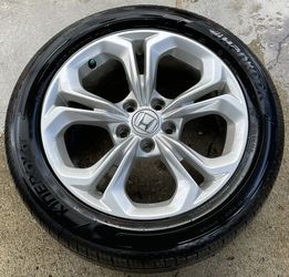 HONDA ACCORD LX SEDAN 17'' INCH WHEEL RIM W/ TIRE 1.5L 2023-2024