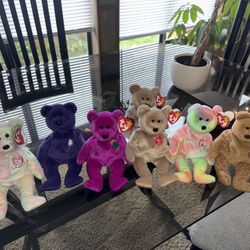 Beanie Baby Bear Collection – Rare/Retired Styles – Great Condition 