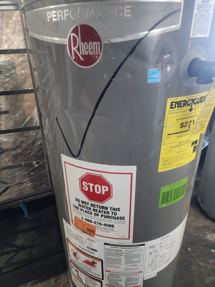 Water Heater Rheem Performance Platinum 👏