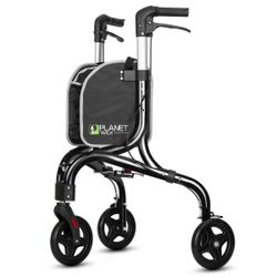 PLANETWALK Premium 3 Wheel Rollator Walker Brand New