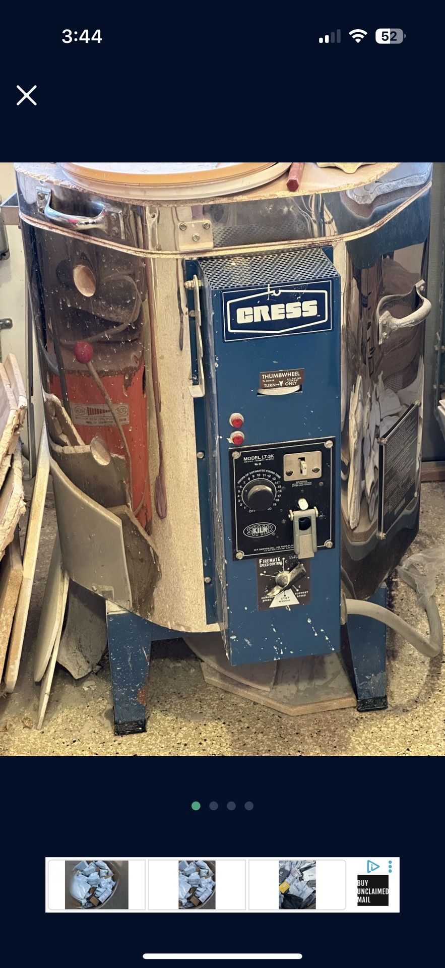 Cress Kiln Ceramics Electric Kiln Pottery