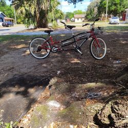 2 Seater Tandem Bike 