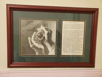The Christmas ornament picture and story