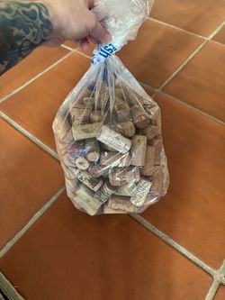 Bag of corks, great for crafts