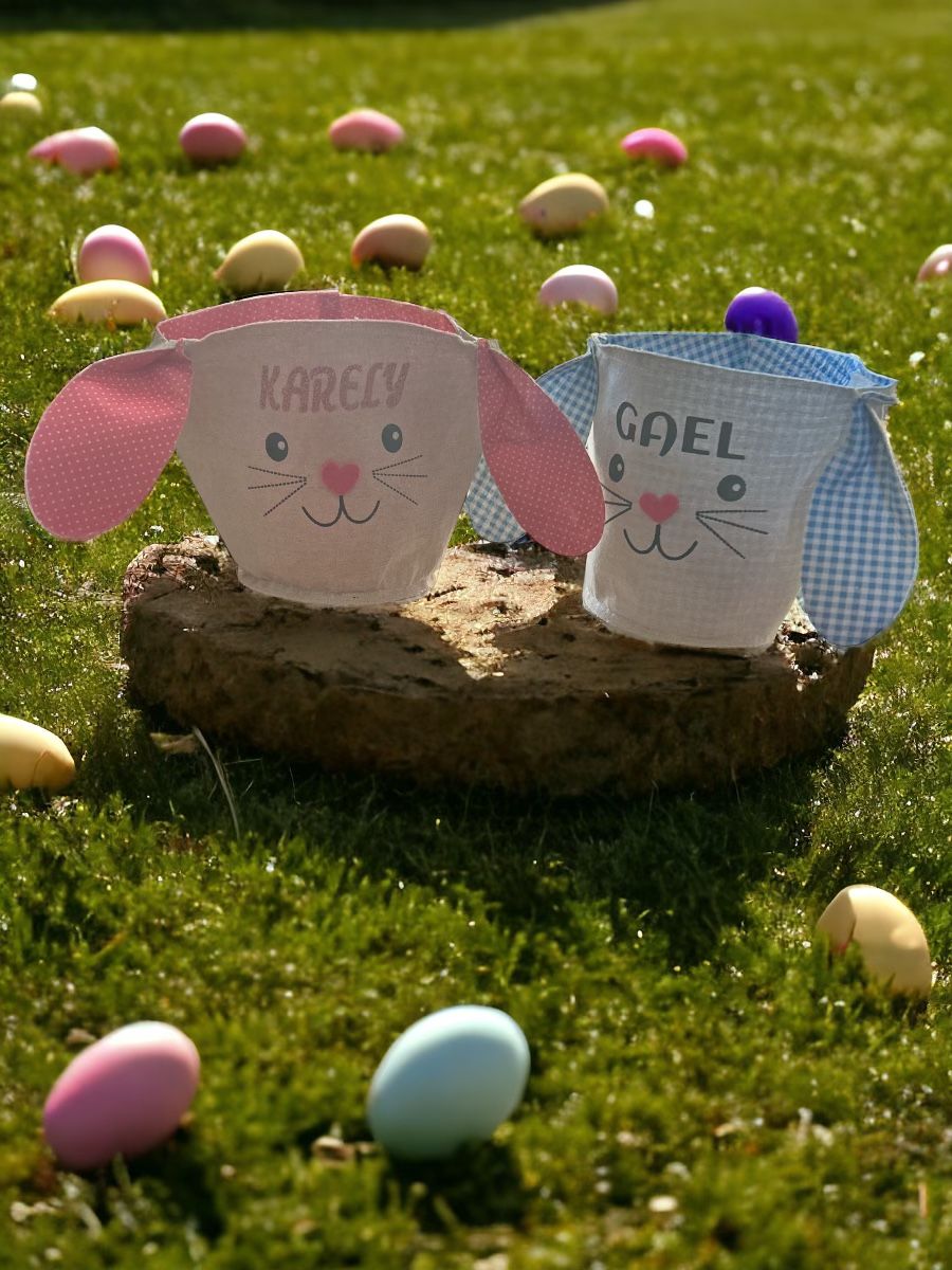 Easter personalized basket 