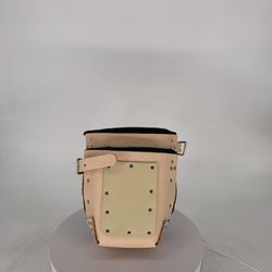 R&J LEATHERCRAFT Knee Pads, Top Grain Leather w/ Felt Double Pad, Neolite Sole, 1" Leather Strap - 311-1 