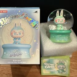 Pop Mart X THE MONSTERS: Big Into Energy Series Crystal Ball Snow Globe