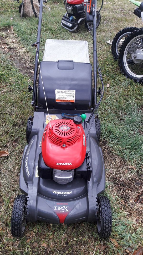 Honda Hrx 217 Mower Manual