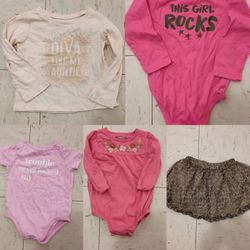 Baby girl bundle 18m
