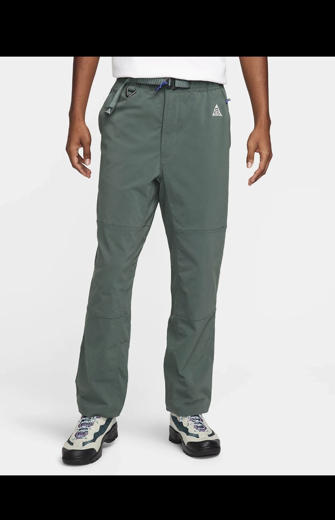 Nike ACG Repel UV Hiking Pants Green FN2450-338 Men’s S NWT Trail Outdoor Tech
