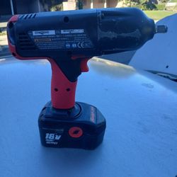 SNAP ON 3/4 Impact and Battery 