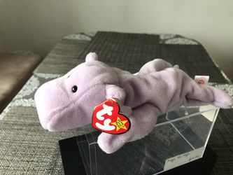 Beanie Baby- Happy the Hippo