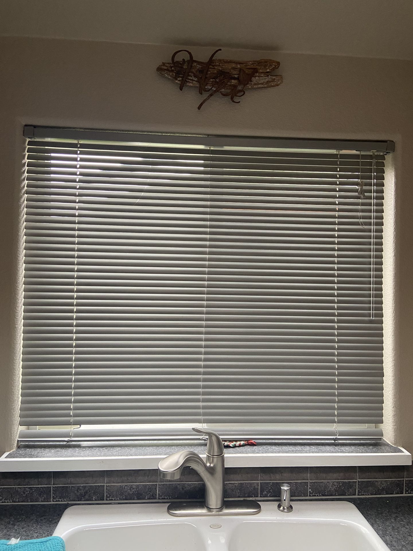 Pair Of Aluminum Blinds