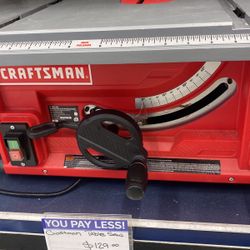 Craftsman Table Saw