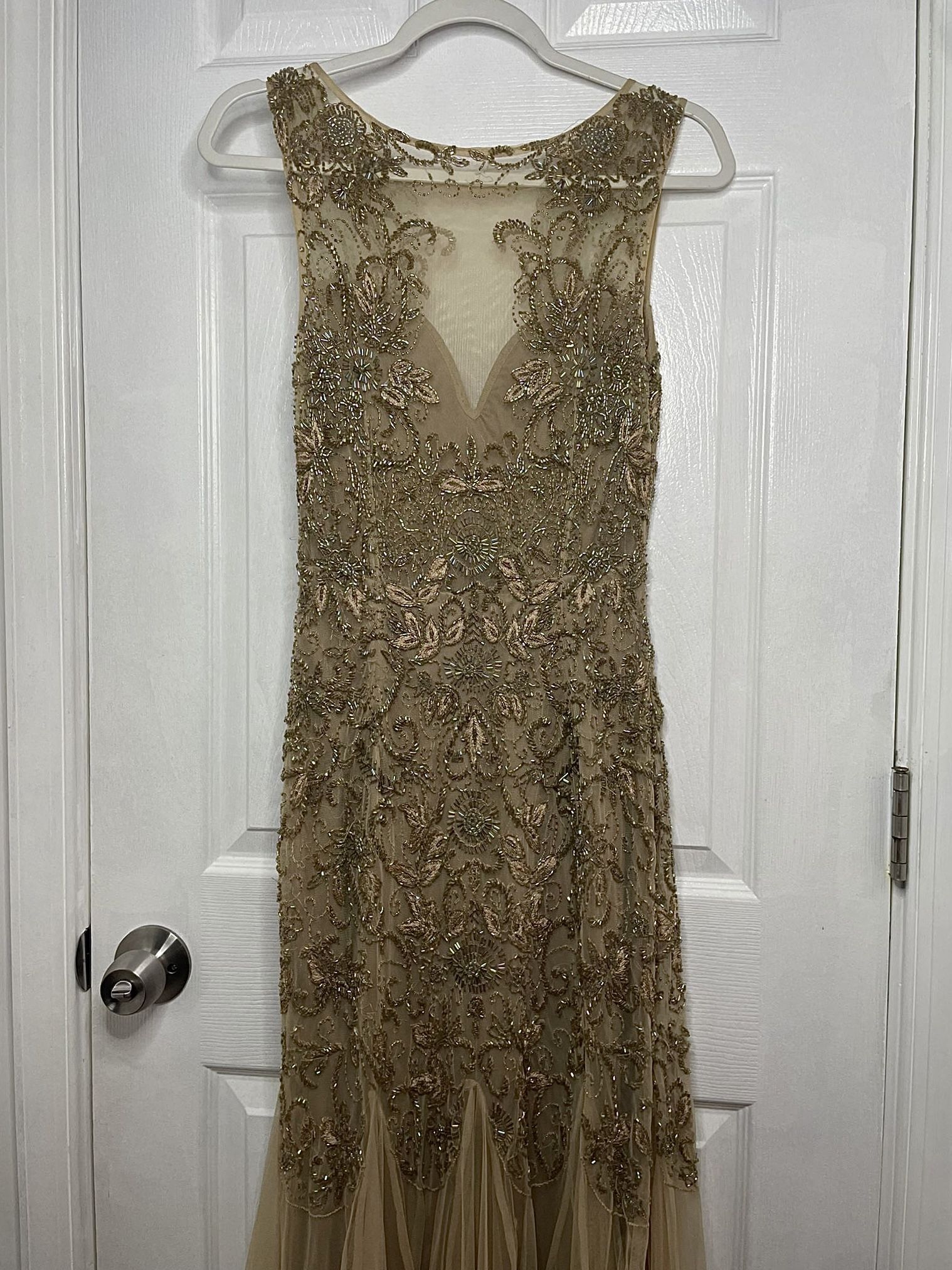 Gold Bridesmaid Dress Size M