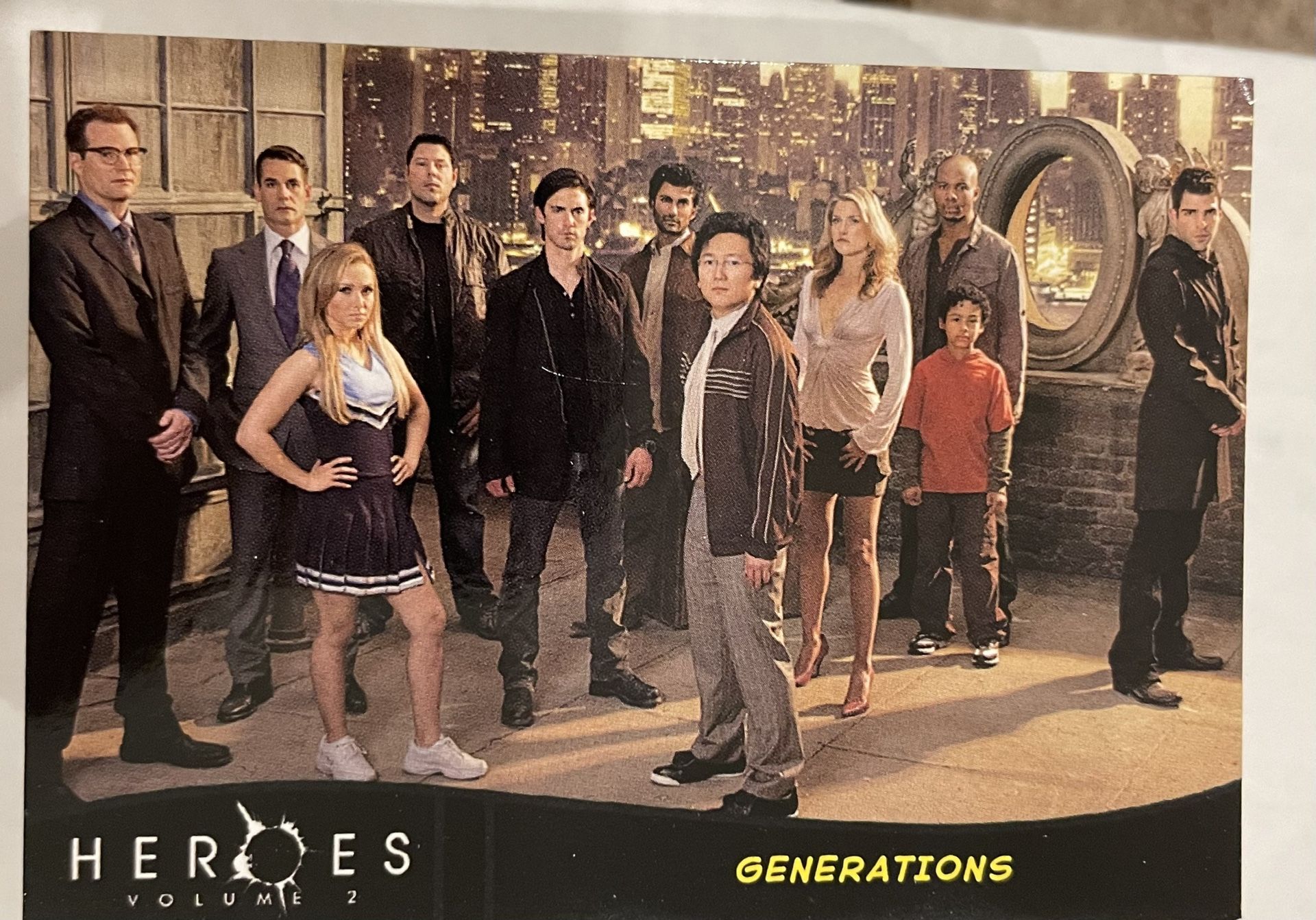 HEROES Volume 2 - Generations - COMPLETE BASE SET (90 Cards) - Topps 2008