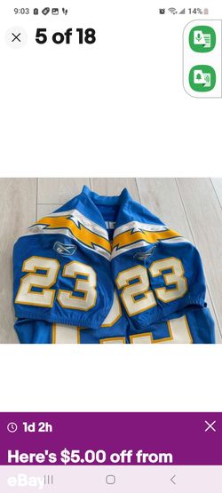 Vintage Chargers jersey