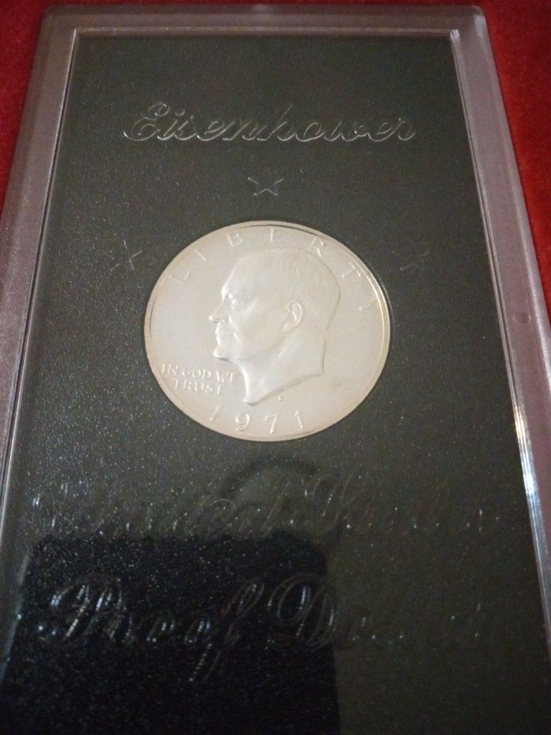 1971 Silver Proof Eisenhower Dollar 