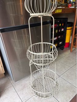 3 Tier Decorative Storage Baskets