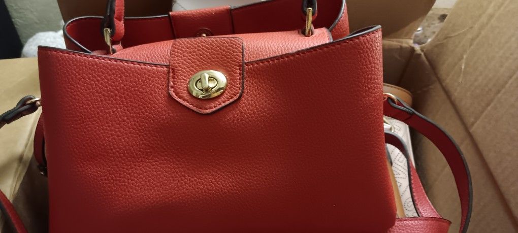 New Red Purse