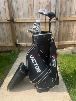 Men’s right-handed  PGM Victor VCT3 12 piece golf set