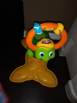 Vtech fisher price turtle bounce n spin