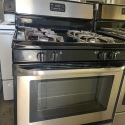 Used Gas Stove Stainless Steel Frigidaire 